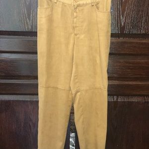 Rafaeio Suede cloth pants